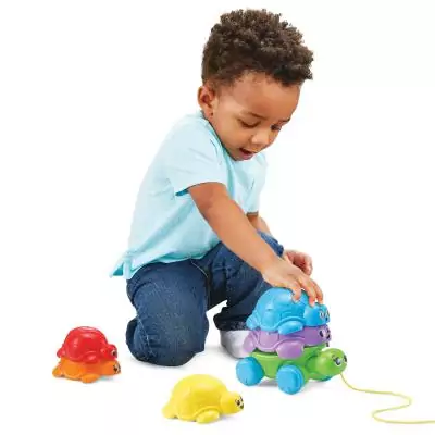VTech Baby Famille Empilo Tortue (Plastique Reutilise)