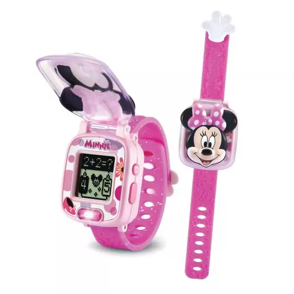 Montre-Jeu Interactive de Minnie - VTECH - Rose - Pour Enfant de 3 Ans et Plus