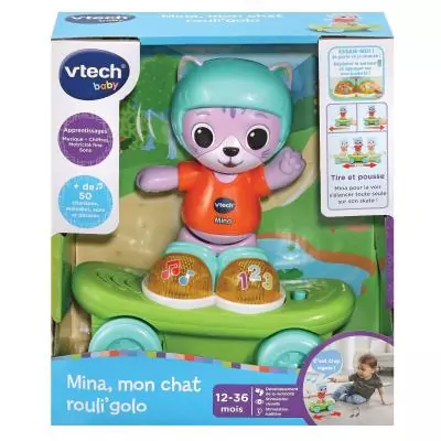 VTech Baby MINA, MON CHAT ROULI'GOLO