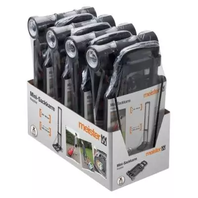MEISTER Mini diable pliable 45 kg: compact et robuste