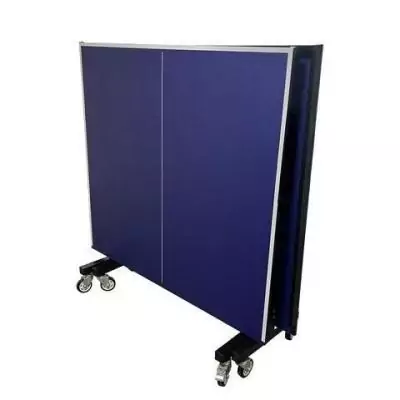 Table ping-pong pliable avec raquettes et balles - Bleu Table ping-pong pliable avec raquettes et balles - Bleu