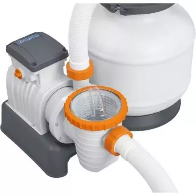 Filtre à sable Bestway 8 327 L/h pour piscines de 1 100 à 54 500 L