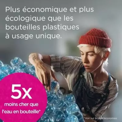 Carafe filtrante BRITA Style Essential Blanche : 2,4L dont 1,4L filtrée Carafe filtrante BRITA Style Essential Blanche : 2,4L dont 1,4L filtrée