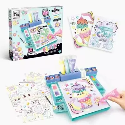 Canal Toys - Art Lab - Studio de Peinture Fluffy Paint