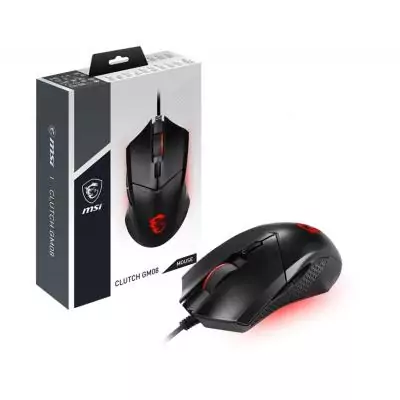 MSI Clutch GM08 souris Gaming Ambidextre USB Type-A Optique 4200 DPI