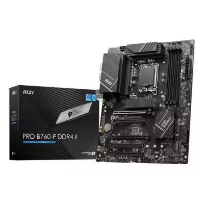 MSI PRO B760-P DDR4 II carte mère Intel B760 LGA 1700 ATX