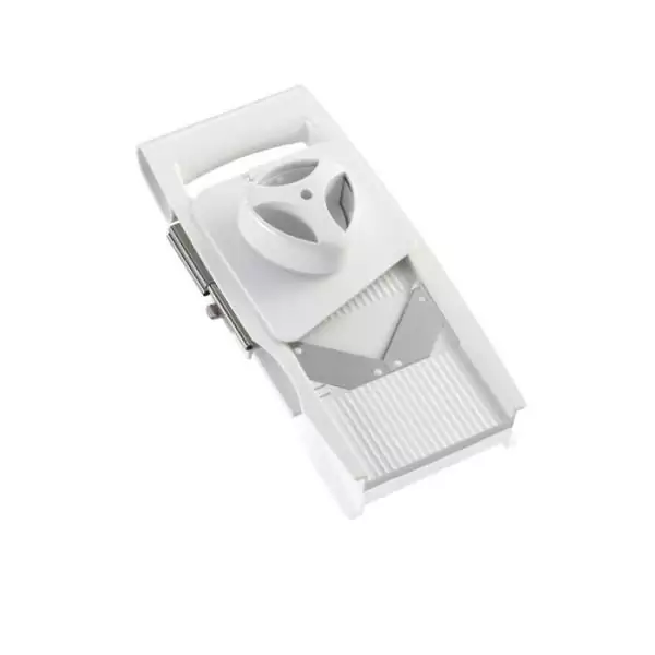 Râpe universelle Leifheit ComfortLine 23170 - râpe a légumes avec 5 grilles interchangeables - mandoline cuisine en acier ino