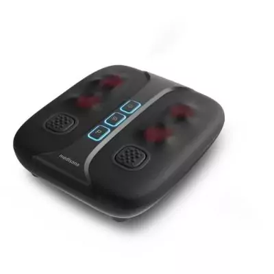 Masseur pieds et jambes - Shiatsu + shaking - 2 intensités - Noir