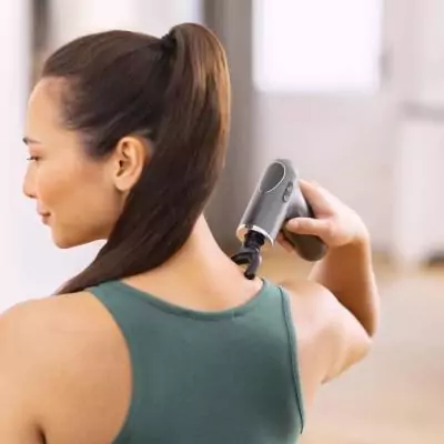 Pistolet de massage chaud & froid - Intensité réglable - Noir Pistolet de massage chaud & froid - Intensité réglable - Noir