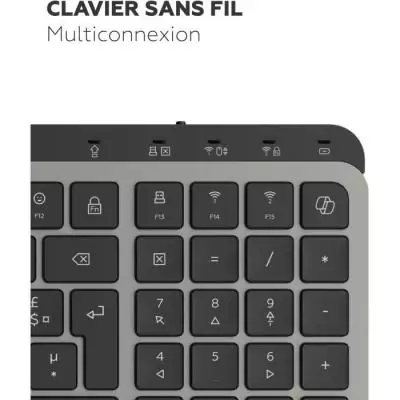 Clavier compact touches plates MOBILITY LAB KP450W - Noir