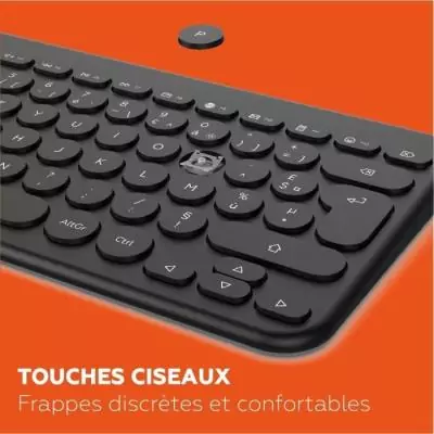 Ensemble clavier souris sans fil - MOBILITY LAB - Compact et pratique