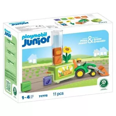 Playmobil 71773 Tracteur avec planteuse : jouet agricole dès 12 mois