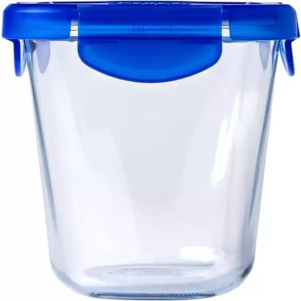 Lot de 3 Boîtes de conservation Pasta Box - PYREX - Cook&Go - Verre - Couvercle étanche - 12x12 cm - 0,8 L