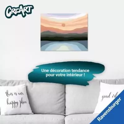 Peinture par numéros: Créez de magnifiques fleurs en 24x30 cm