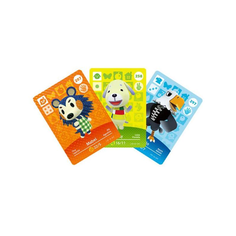 Nintendo Animal Crossing amiibo Cards Triple Pack - Series 3 accessoire pour jeu vidéo