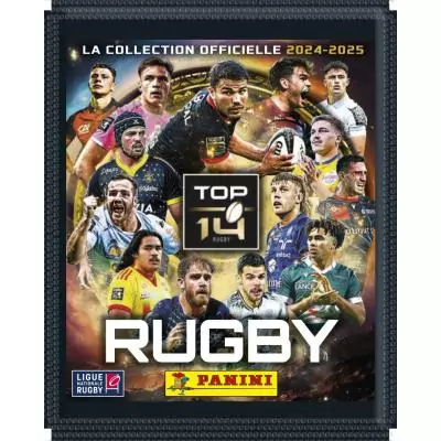 Panini RUGBY TOP 14 2024-2025 album + 2 pochettes + 2 offertes