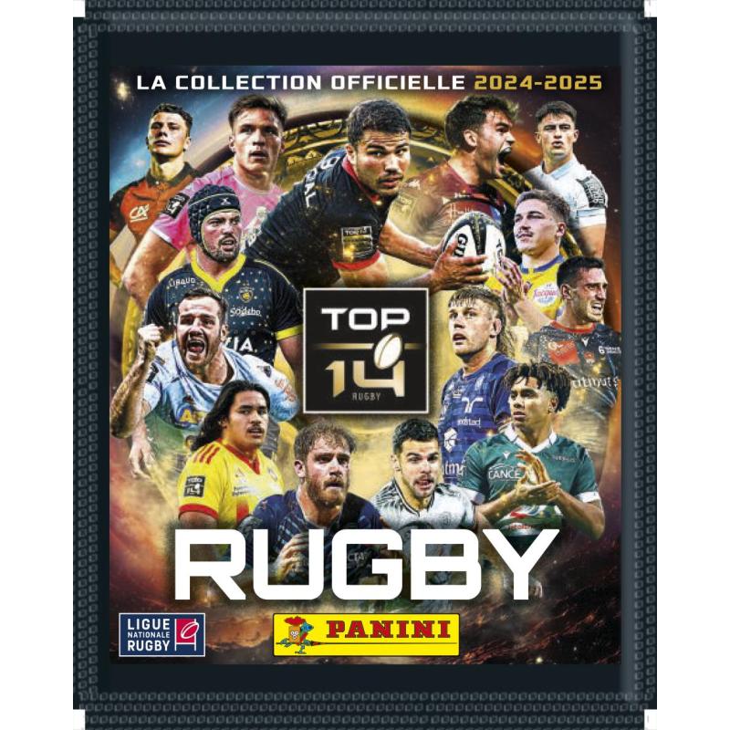 Panini RUGBY TOP 14 2024-2025 album + 2 pochettes + 2 offertes