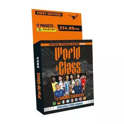 Panini FIFA World Class 2024 Stickers Blister 12 Pochettes + 1 Offert