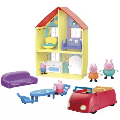 Peppa Pig PEP COFFRET MAISON DE PEPPA ET SA FAMILLE