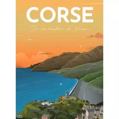 Nathan puzzle 500 p - Affiche de la Corse Louis l'Affiche