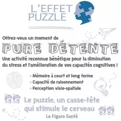 Nathan puzzle 500 p - Affiche de la Corse Louis l'Affiche