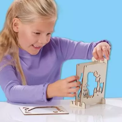 SES Creative Boîte à ombre thème conte de fées (brille dans le noir)