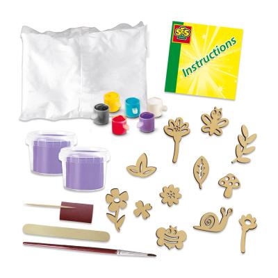 SES Creative Moulage et peinture en relief thème botanique - Inspired by nature