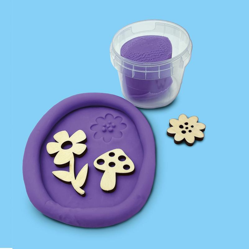 SES Creative Moulage et peinture en relief thème botanique - Inspired by nature