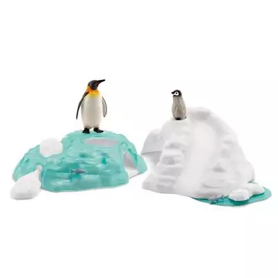 schleich Famille pingouin sur la banquise