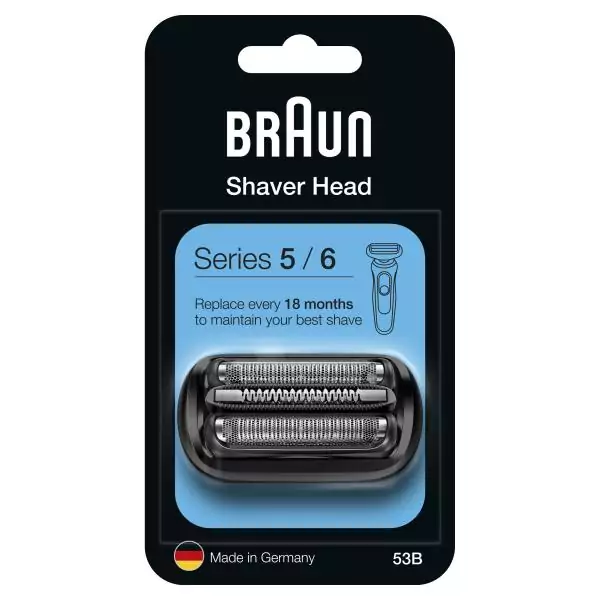 Tete de rasoir - BRAUN - Cassette Keypart Series 5 53B KP - Noir