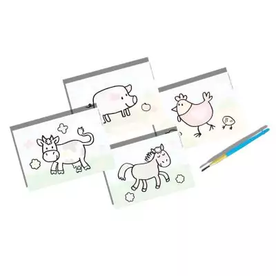 SES Creative My First Coloriage à l'eau - Animaux de la Ferme