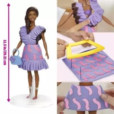 Coffret Play-Doh Barbie Style Fashionista: Créez Votre Look! Coffret Play-Doh Barbie Style Fashionista: Créez Votre Look!