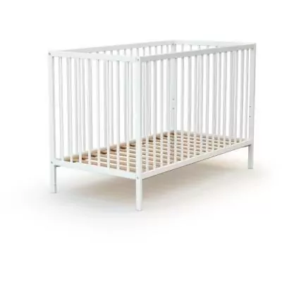 Lit bébé blanc 60 x 120 cm - WEBABY ONE: le confort pour votre enfant