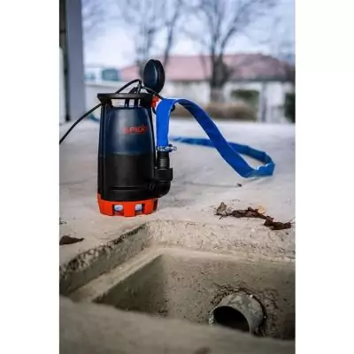 Pompe d'évacuation 3 en 1 SPIDO - Puissante et polyvalente Pompe d'évacuation 3 en 1 SPIDO - Puissante et polyvalente