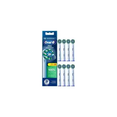 Brossettes Oral-B Cross Action X-filaments (FR) x8 Brossettes Oral-B Cross Action X-filaments (FR) x8