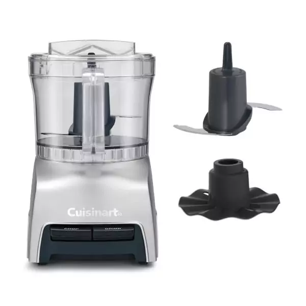Hachoir électrique - CUISINART - CCH32E Pixie Chopper - 250 W - 0,7 L - Gris
