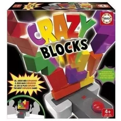 Jeu d'adresse Educa Crazy Blocks - Fun assuré!