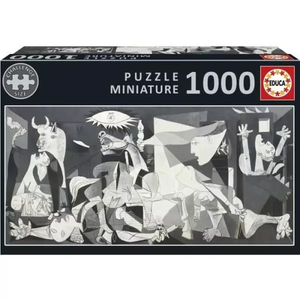 Puzzle - EDUCA - Guernica, P. Picasso Miniature - 1000 pieces