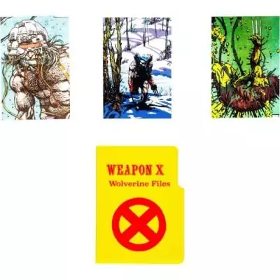 Figurine FANDROP x STAR WARS - Wolverine vs Dents-de-Sabre - Vitrine culte + affiche - 18 cm