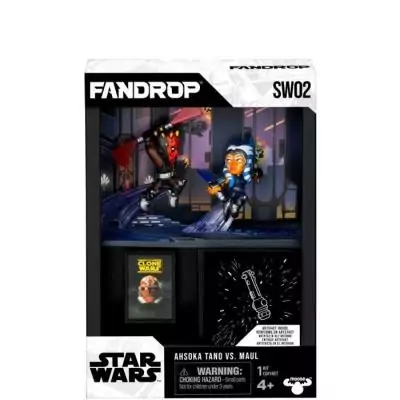 Figurine FANDROP x STAR WARS - Duel épique Darth Maul vs Ahsoka 