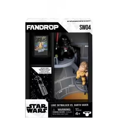 Figurine FANDROP x STAR WARS - Luke vs Dark Vador - Vitrine culte - 18 cm