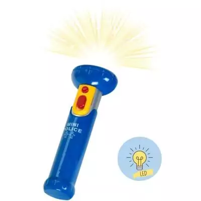 Mallette de policier avec lampe et accessoires - 3 ans + Mallette de policier avec lampe et accessoires - 3 ans +