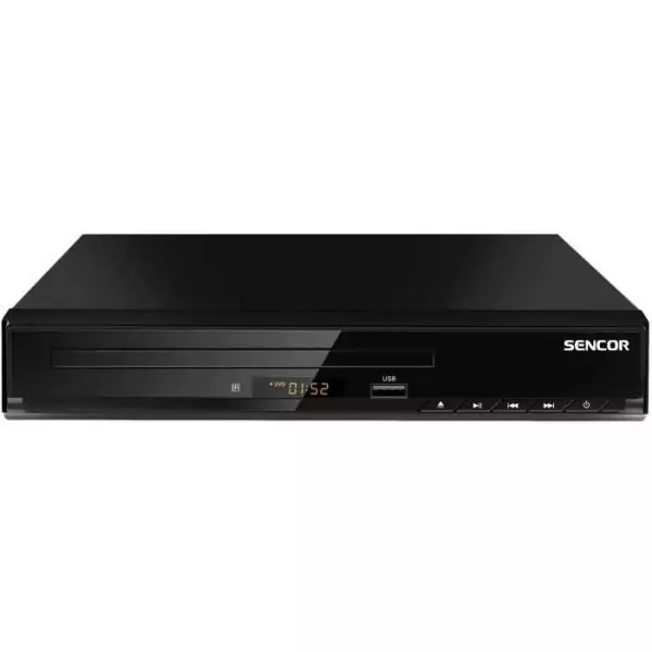 Lecteur DVD - SENCOR - SDV 2513H - Port USB - Lecture - Sortie HDMI et péritel - Noir