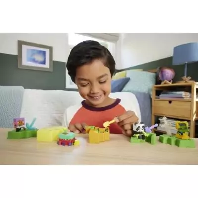 Figurines Minecraft Mini-Têtes Modulables - Assortiment aléatoire Figurines Minecraft Mini-Têtes Modulables - Assortiment aléatoire