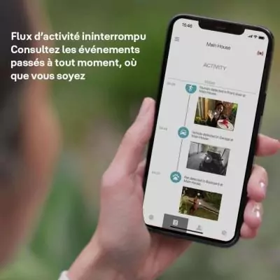 Caméra extérieure intelligente Full HD 1080p Yale - Vision nocturne