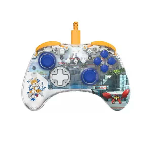 Manette filaire pour Nintendo Switch™ - PDP - Realmz Tails - Éclairage LED