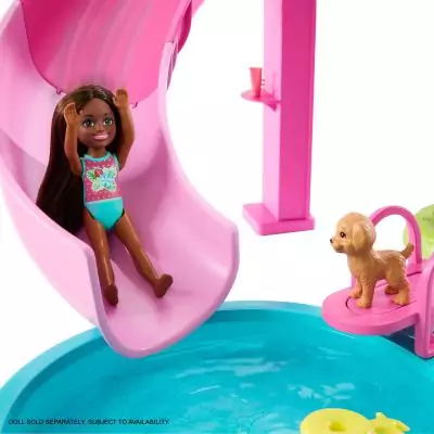 Barbie – Coffret Piscine de Rêve