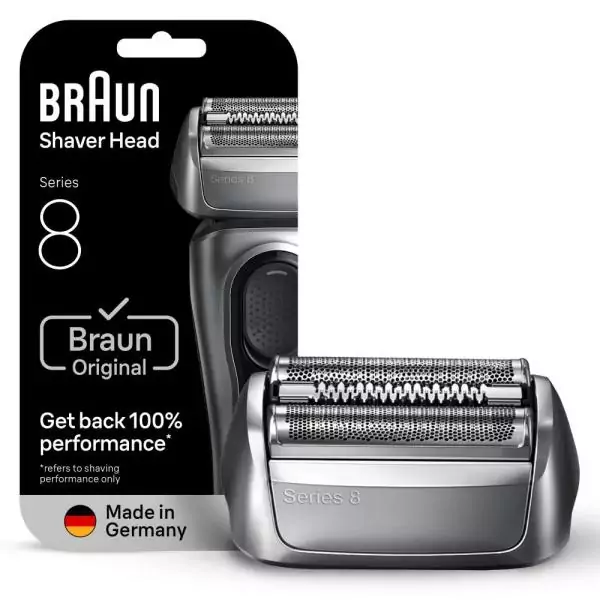 Tete de rasoir BRAUN Series 8 - 4+1 éléments - 100 % fabriqué en Allemagne