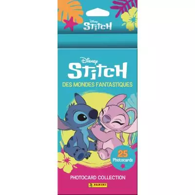 Panini Stitch Photocards Blister 4 Pochettes + 1 Offerte