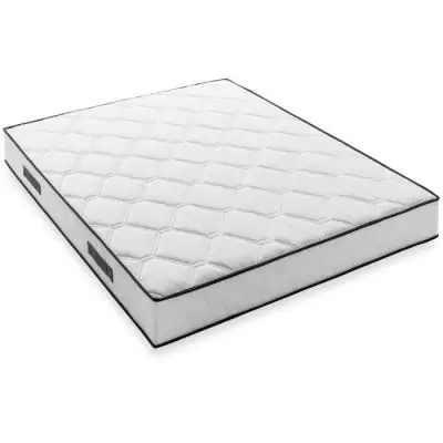 Matelas 140x200 cm - 580 ressorts ensachés - 7 zones - Équilibré & Réversible